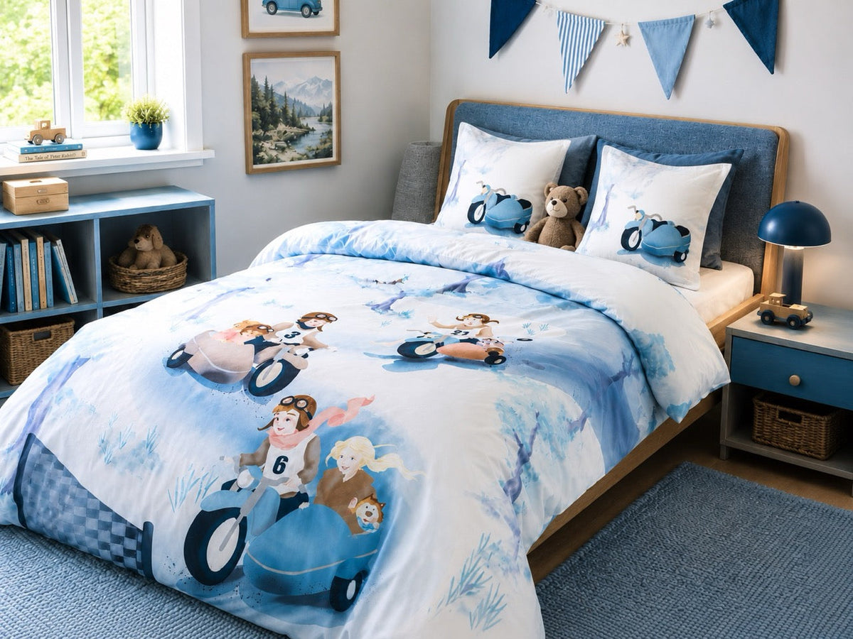 Linge de lit enfant en coton