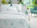 Parure de lit papillon - Percale de coton 120 fils