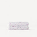 drap plat percale de coton motif imprimé coloris multicolore