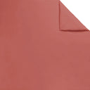 Husse de couette percale coton collection Marsala bordeaux