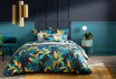 Housse de couette Jungle - Percale de coton 80 fils