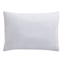 Taies d'oreiller Gris parme - Percale de coton 80 fils