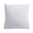 Taies d'oreiller Gris parme - Percale de coton 80 fils