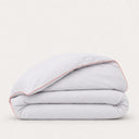 housse de couette unie blanc