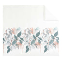 Housse de couette feuillage - Percale de coton 80 fils