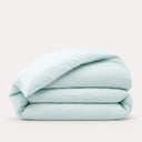 housse de couette unie bleu ciel