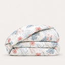 housse de couette fleurie