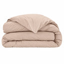 Housse de couette unie quarzo en percale de coton 80 fils | Julie Lavarière