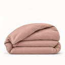 Housse de couette en satin de coton rose chic | Julie Lavarière