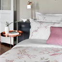 housse de couette Poésie vue de côté percale de coton