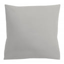 taie d'oreiller 65x65 percale de coton couleur paloma gris clair