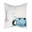 Taie oreiller pour garçon bleu