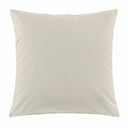 Taie d'oreiller carrée en satin de coton beige chic | Julie Lavarière